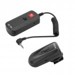 WanSen DC-04 4 Channels Wireless Radio Studio 1 transmitter + 1 receivers Flash Trigger Set 3.5 to 6.35 Plug Adapter for Strobe