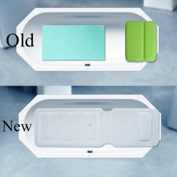 New bathtub anti-slip bath mat suction cup bathtub SPA pillow neck pillow soft pillow multifunctional bathroom accessories