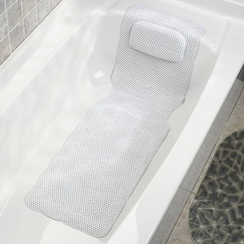 New bathtub anti-slip bath mat suction cup bathtub SPA pillow neck pillow soft pillow multifunctional bathroom accessories