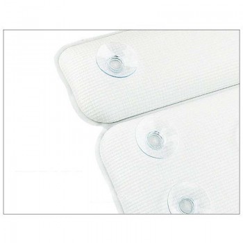 Bathtub Pillow Soft Non-toxic PVC Foam Sponge Neck Support Pillows Non-slip Suction Cups Quick Drying
