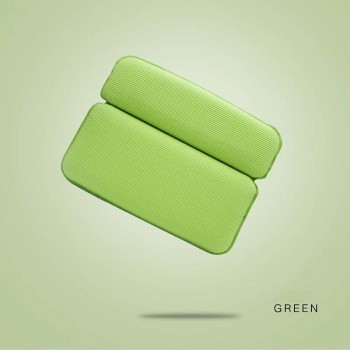 Bathtub Pillow Soft Non-toxic PVC Foam Sponge Neck Support Pillows Non-slip Suction Cups Quick Drying