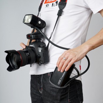 Godox EC200 1.85m Hot shoe Remote Separation Extension Head Flash for Godox AD200 Flash