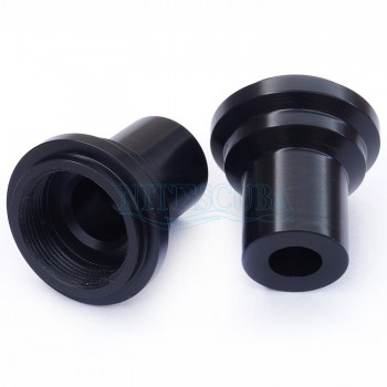 NiteScuba Diving Flashlight adaptor fiber mount for Inon S2000 Z240 Z330 Strobe light adapter Underwater Photography accessories