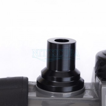 NiteScuba Diving Flashlight adaptor fiber mount for Inon S2000 Z240 Z330 Strobe light adapter Underwater Photography accessories