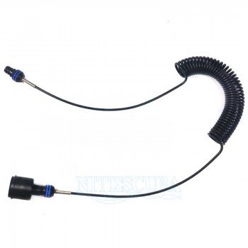 NiteScuba Diving Flashlight adaptor fiber mount for Inon S2000 Z240 Z330 Strobe light adapter Underwater Photography accessories