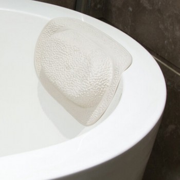 Hotel Bathtub Bathing Pillow Thickened Waterproof Massage Bath Pillow with Suction Disc Universal