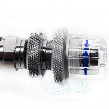 Nitescuba Diving Strobe Dual Sync Cord digital fiber optic cable for INON Z240 SEAamp;SEA YS-D1 D2 5pin Nikonos for Camera housing