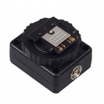 MINIFOCUS Flash Hot shoe Adapter Converter with Pc Port as ADP-MAA for Sony Speedlite to MI Hot shoe Camera A7 A7R A7S A6000 A5