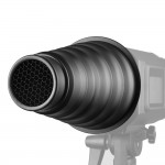 Godox AD-H1 Snoot with Honeycomb Grid(Godox Mount) For Speedlite Outdoor Falsh Godox AD600 P0026713