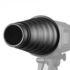 Godox AD-H1 Snoot with Honeycomb Grid(Godox Mount) For Speedlite Outdoor Falsh Godox AD600 P0026713