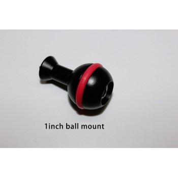 Nite Scuba Diving flashlight ball adapter with screw mount for butterfly clamp for lightamp; Underwater camera housing Photography