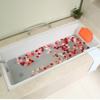 Eco-Friendly Comfortable SPA Bath Pillow Headrest Suction Cup Bathtub Soft Pillows Bathroom Products 21*31cm