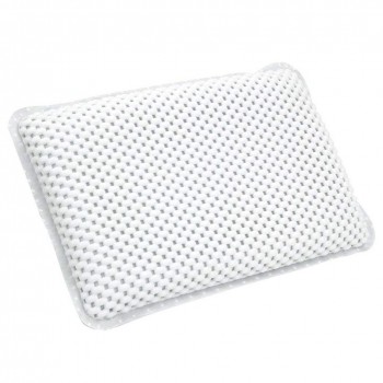 LIVING SMART PVC Foam Waterproof Sponge Spa Bath Pillow Waterproof Bathtub Shampoo Pillow Cushion