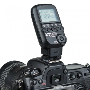 Godox XT32N XT-32N 2.4G Wireless 1/8000s High-speed sync Flash Trigger for Godox X System Flash XTR-16 XTR-16S for Nikon DSLR