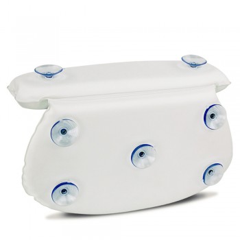 Bathtub Pillow Waterproof Spa Bath Pillow Powerful Suction Cups Soft Headrest for Shoulder Neck Support Pillow Home Hotel Tool
