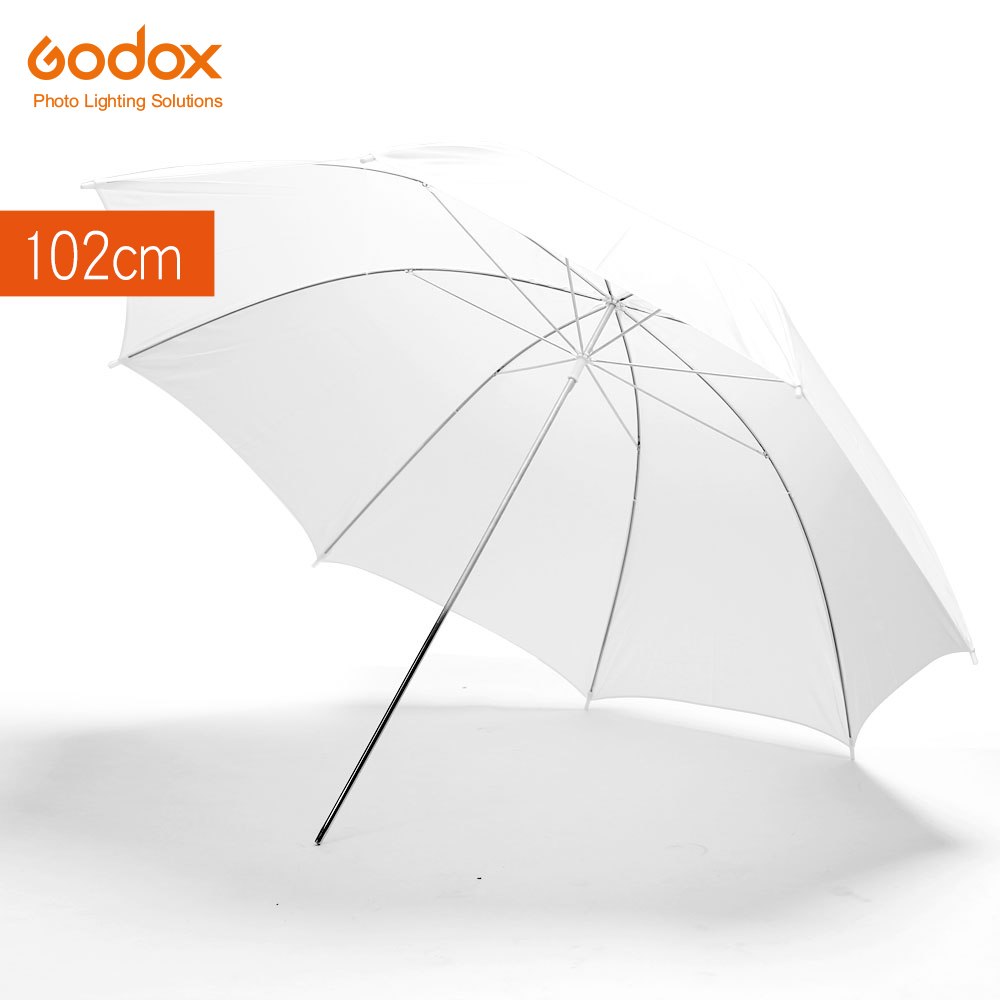 Godox 40 102cm White Soft Diffuser Studio Photography Translucent Umbrella for Studio Flash Strobe Lighting