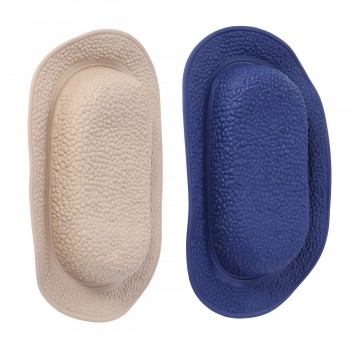 TPE Luxury SPA Waterproof Bath Pillows Bathtub Headrest Suction Cup Foam Bathroom Body Mist Non-Slip Bath Tub Pillow(Blue)