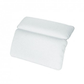 White SPA Bath Pillow Non-slip Bathtub Headrest Soft Waterproof Bath Pillows With Suction Cups Easy To Clean