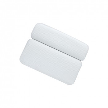White SPA Bath Pillow Non-slip Bathtub Headrest Soft Waterproof Bath Pillows With Suction Cups Easy To Clean