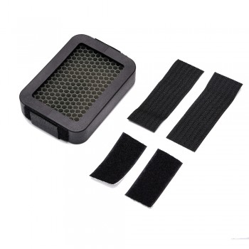 SETTO 1/4-Inch Universal Honeycomb Grid for External Camera Flashes 1/4 Honeycomb Grid for canon nikon Godox YongNuo Speedlite
