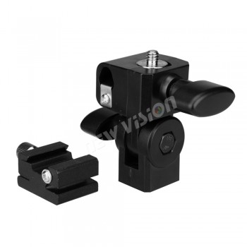 Godox E-Type Flash Hot Shoe Umbrella Holder Swivel Bracket Mount Light Stand Type E for DSLR