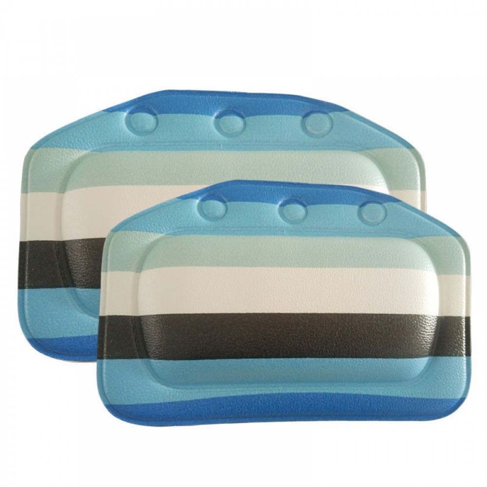 21*31CM Modern Simplicity PVC Foam Sponge Bath Pillow Bathroom Products Accessories Bath Pillows Hotel Bathing Head Restraint
