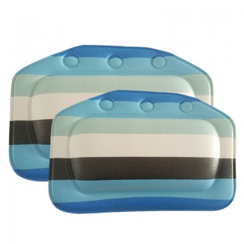 21*31CM Modern Simplicity PVC Foam Sponge Bath Pillow Bathroom Products Accessories Bath Pillows Hotel Bathing Head Restraint