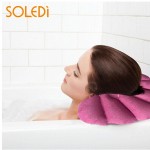 Bathroom Inflatable Bath Pillow Back Neck Cushion Bathtub Rest Relaxing Great