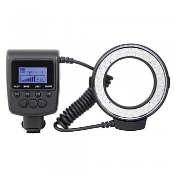 Eachshot RF-550D RF 550D Macro 48 pieces LED Ring Flash Light for Canon Nikon Pentax Olympus Panasonic DSLR