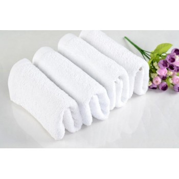 1Pc Soft Cotton 30*65cm Hotel Bath Towel Washcloths Hand Towels White