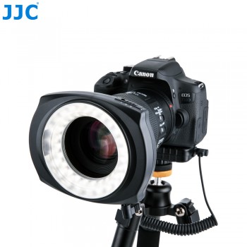 JJC DSLR Camera Flash Video Speedlite Inside/Outside Half/Whole LED Macro Ring Light for NIKON/CANON/SONY/Olymous/Panasonic