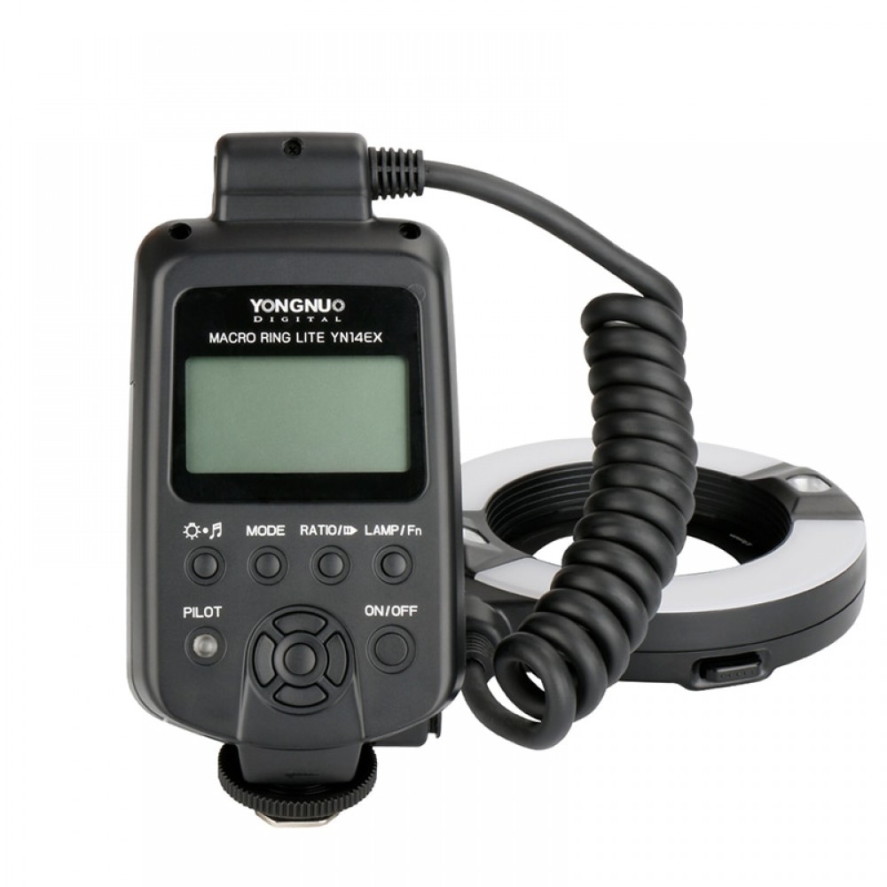 YONGNUO YN-14EX TTL Macro Ring Flash Light with 4 Adapters YN14EX Speelite for Canon 5D Mark II 5D Mark III 6D 7D 60D 70D 700D
