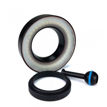 Seafrogs SL-108 Underwater Macro Ring Flash Light for 67mm Screw mount Waterproof Housing Case Underwater Diving Camera
