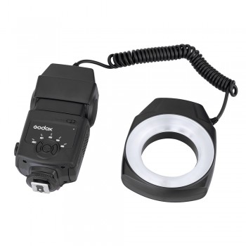 Godox ML-150 Macro Ring Flash Light Speedlite with 6 Lens Adapter Rings for Canon Nikon Pentax Olympus DSLR cameras