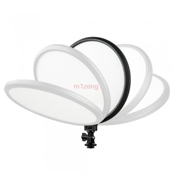 VL-500T 25W Slim Bi-Color Dimmable LED Video Ring Flash Light for Canon nikon pentax camera shooting YouTube Video show Live