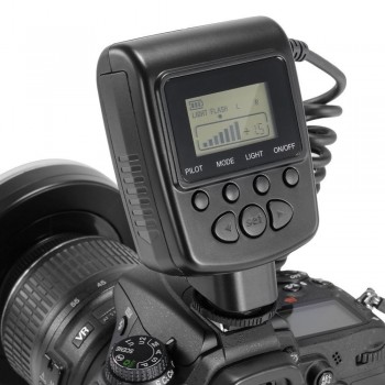 Mamen Macro Ring Flash For Sony Nikon D3200 D3300 D3100 Canon 60D 80D 600D 1300D 70D Camera Flash Light Speedlite LCD Display