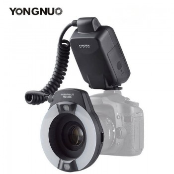 YONGNUO YN-14EX TTL Macro Ring Light Flash Speedlite with Adapter for Canon DLSR 5Ds 5Dsr 760D 5D Mark III 7D 60D 70D 700D 650D