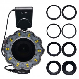 Mcoplus Macro Ring flash Speedlite for Canon Nikon Olympus Pentax DSLR Camera D5200 D3200 D5100 D7100 1100D 70D 60D 6D 1000D