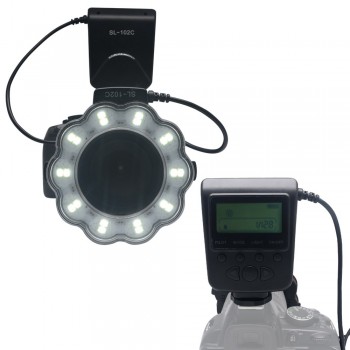 Mcoplus Macro Ring flash Speedlite for Canon Nikon Olympus Pentax DSLR Camera D5200 D3200 D5100 D7100 1100D 70D 60D 6D 1000D