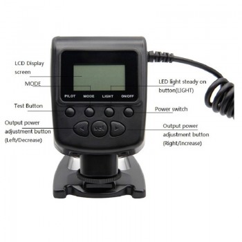 Mamen Macro Ring Flash Light For Nikon D7000 D5100 D90 Camera LED Light 5cm-150cm Ring Flash Speedlite 3000K-15000K
