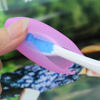 2018 Bathroom Accessories Home amp; Living Silicone Toothbrush Case Cover For Home,Outdoor And Travaling Brush Protection
