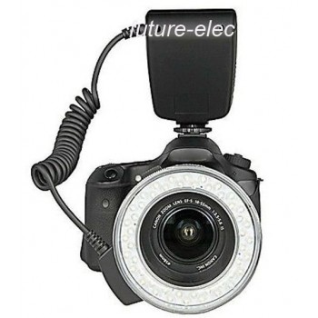 Macro LED Ring Flash Light Speedlite 48Pcs HD130 for Canon Nikon Olympus SLR Camera 49mm/52mm/55mm/58mm/62mm/67mm/72mm/77mm Lens