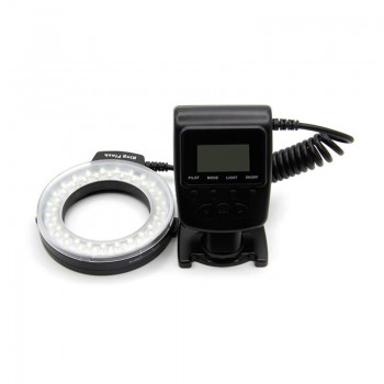 Mamen Camera Ring Flash Light 3000K-15000K 5-150cm Flash Range Photography Lighting For Canon Sony SLR Camera Flash Speedlite