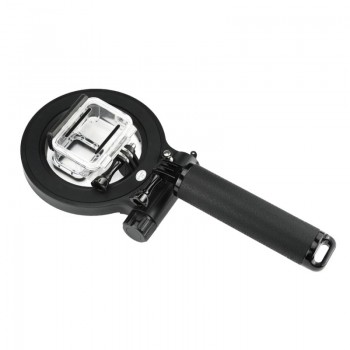 SL-109 Round Shaped 40M Waterproof Video Light 3 Modes 30 LED with Handle Grip amp; White amp; Orange Filter for GoPro , Xiaoyi