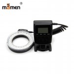 Mamen Photography Lighting Camera Ring Flash Light 1500K-3000K 5-15cm Flash Range For Canon Sony SLR DSLR Camera Flash Speedlite