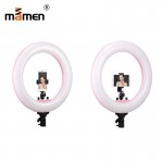 R40B Ring Photography Lighting LED Light Phone Camera Video Photo Studio 100V-240V Makeup TV Show Mirror With Camera Tripod
