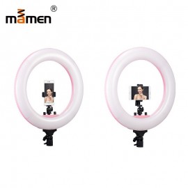R40B Ring Photography Lighting LED Light Phone Camera Video Photo Studio 100V-240V Makeup TV Show Mirror With Camera Tripod