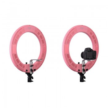 R40B Ring Photography Lighting LED Light Phone Camera Video Photo Studio 100V-240V Makeup TV Show Mirror With Camera Tripod