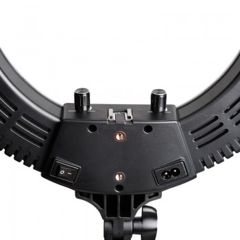 R40B Ring Photography Lighting LED Light Phone Camera Video Photo Studio 100V-240V Makeup TV Show Mirror With Camera Tripod