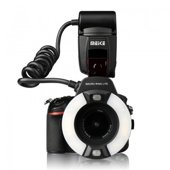 Meike MK-14EXT MK-14-EXT ETTL Macro TTL ring flash AF assist lamp For Canon DSLR Cameras 5D Mark II 7D 60D 600D 550D 450D